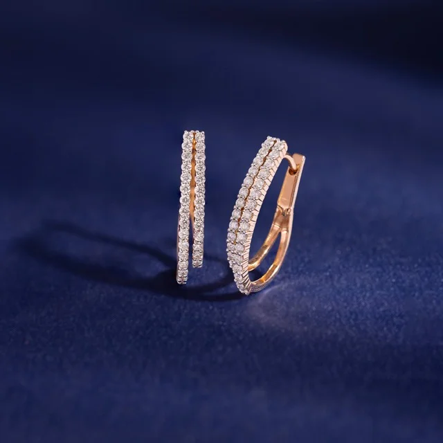 Gold Earrings – Bharat Jewellers