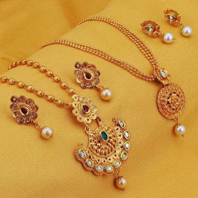 Gold Necklaces – Bharat Jewellers