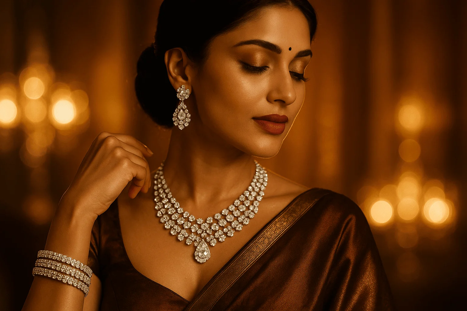 Diamond Jewellery Near Me – Trusted by Bharat Jewellers