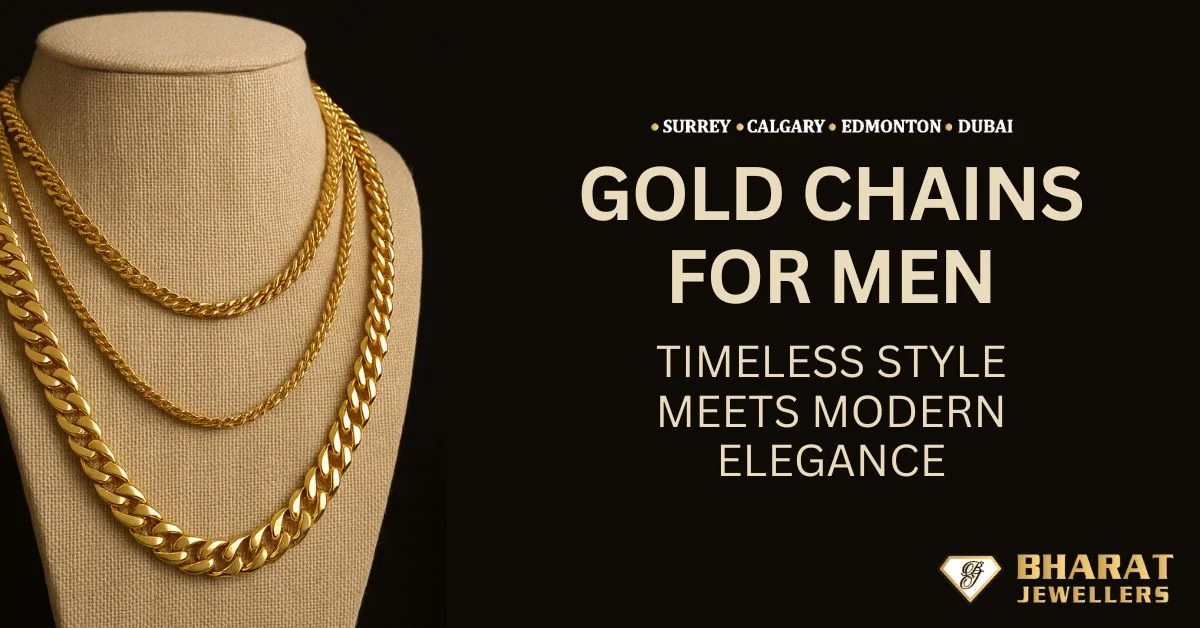 Gold Chain for Men – Shop 22K &amp; 24K Styles | Bharat Jewellers