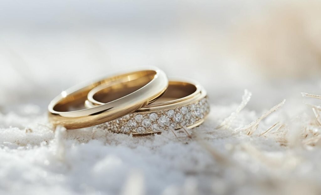 Gold & Diamond ring in surrey