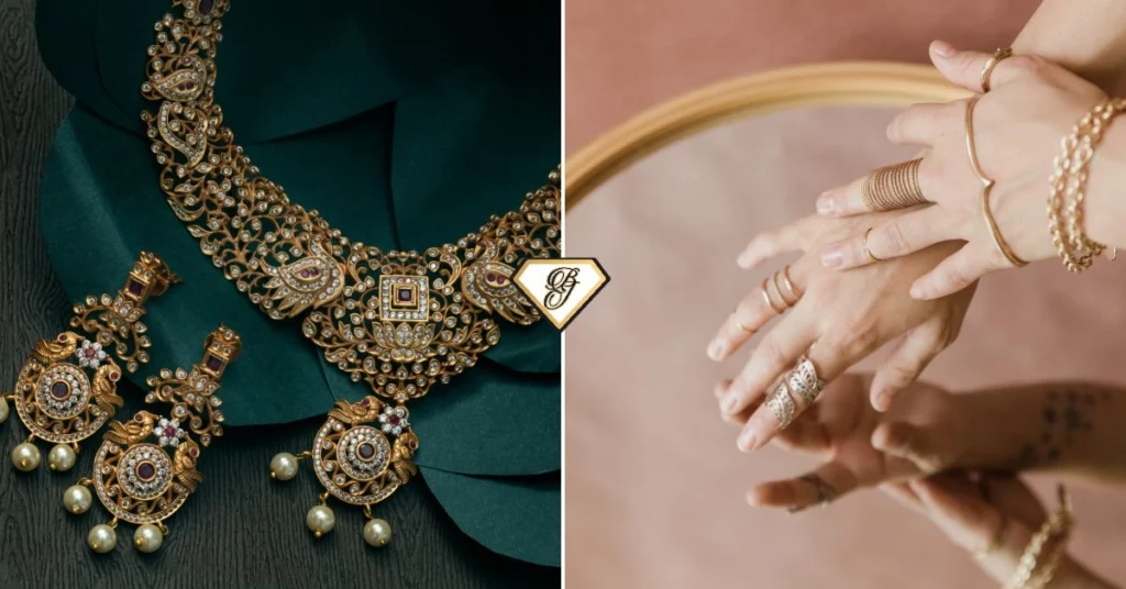 22K vs 24K gold jewellery