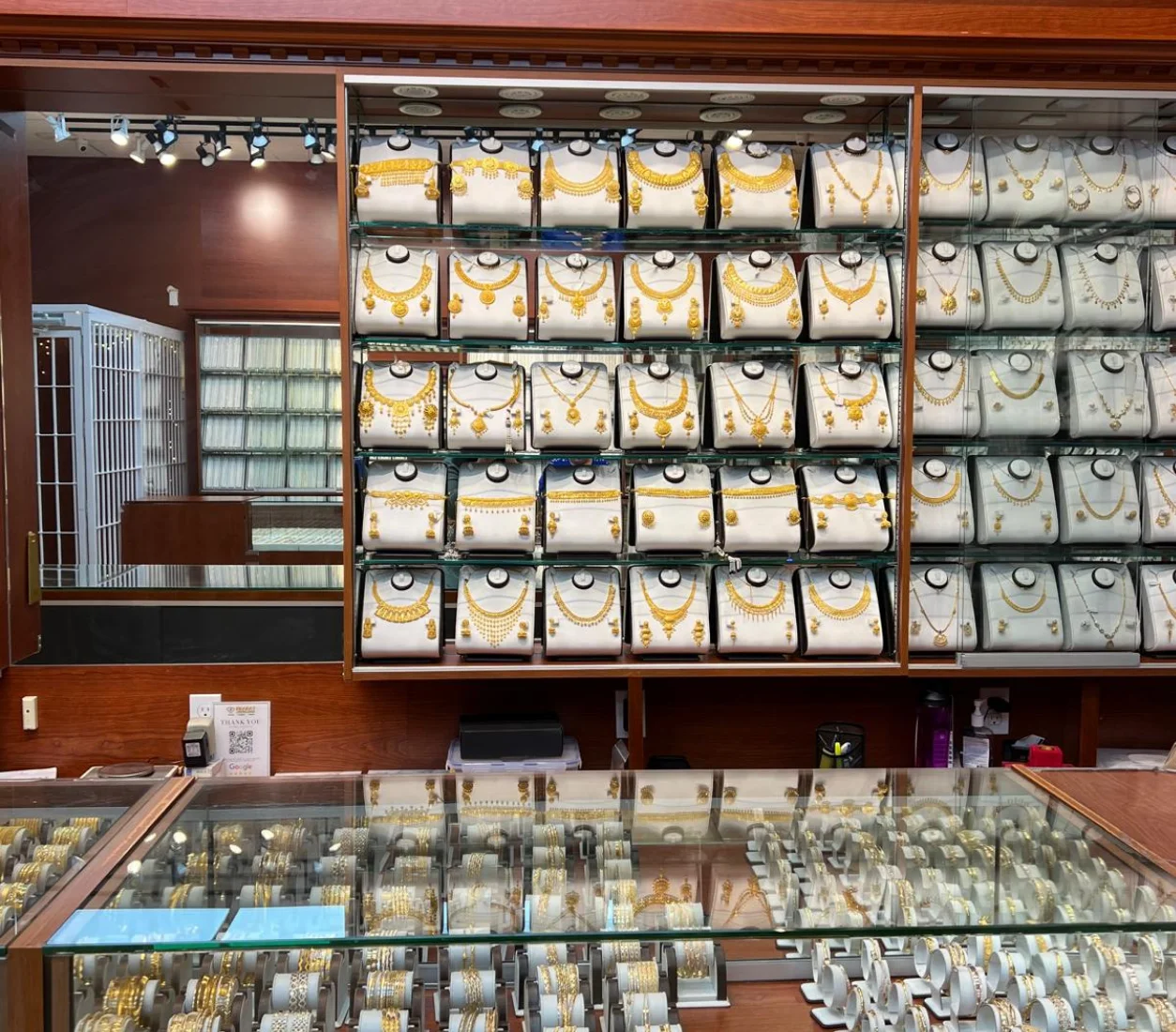 Bharat Jewellers Surrey BC store – main showroom view