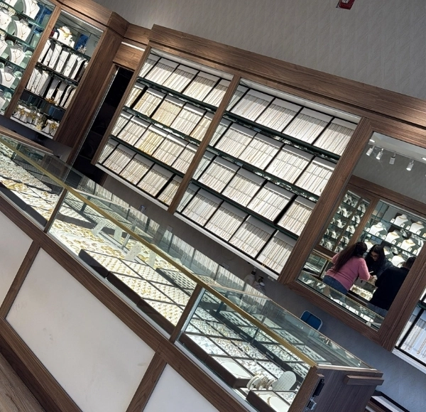 Bharat Jewellers Calgary interior