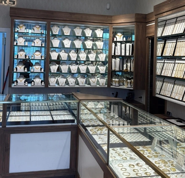 Bharat Jewellers Calgary interior