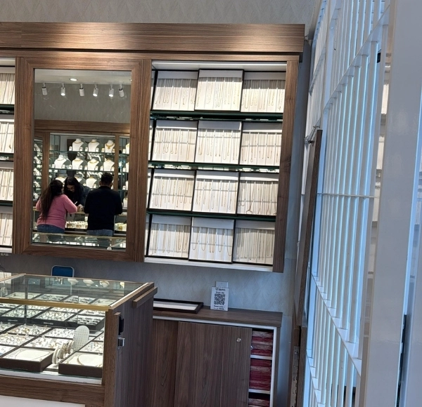 Bharat Jewellers Calgary interior