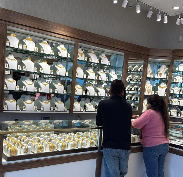 Bharat Jewellers Calgary interior
